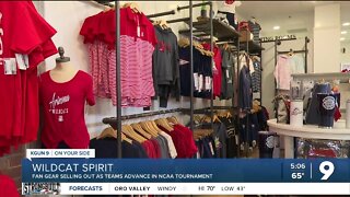 Local fan gear shop gets boost with success of UA basketball teams