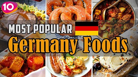 Incredible Top 10 Most Popular Germany Foods || Traditional Germany Foods || Germany Street Foods