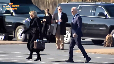 Happy resident Biden shuffles to Marine One as he wraps up his long weekend at his Delaware beach house.