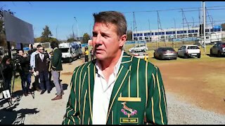 UPDATE 1 - Springbok heroes turn out for James Small funeral (5CT)