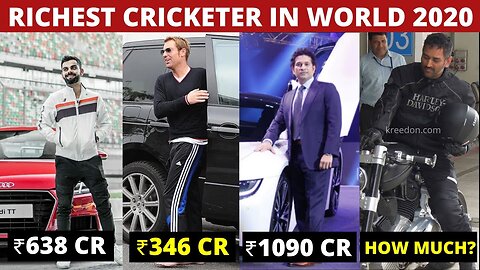 Richest Cricketers | Top 10 Richest Cricketers in the World | Net Worth | Updated 2019