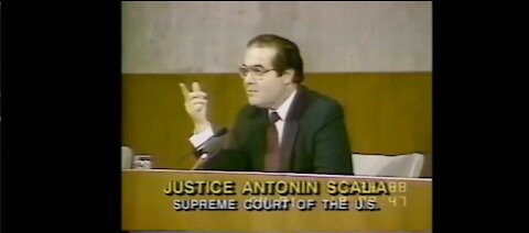 The Separation of Powers - Justice Antonin Scalia - November 15, 1988