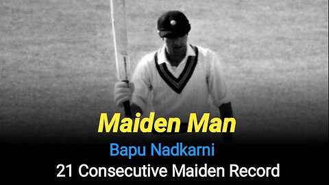 New ! Bapu Nadkarni Record | On This Day | 13 Sports