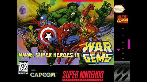 Marvel Super Heroes in War of the Gems (Super Nintendo) Original Soundtrack - Story Mode + Title Screen Themes [Flac Quality]