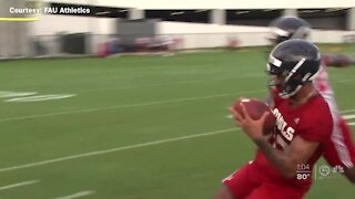FAU football holds first day of fall camp