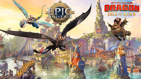 Universal Announces EPIC New Details For How To Train Your Dragon - Isle of Berk