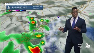 WMAR-2 News Patrick Pete's Tuesday night forecast