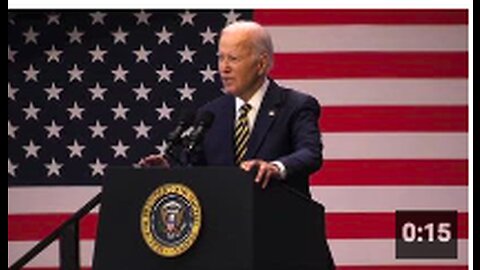 Biden "We're Living Through One Of The Greatest Job Creation Periods In Our History" 🤡