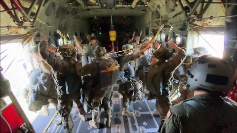 U.S. Army Paratroopers Conduct Airborne Training