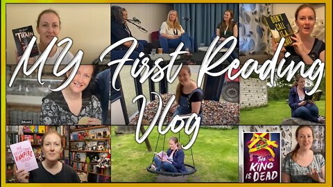 MY FIRST READING VLOG ~ inc. NYA Lit Fest + holiday vlog (vampires, cults, Point Horror, thrillers)