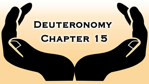 Deuteronomy Chapter 15 | Pastor Anderson