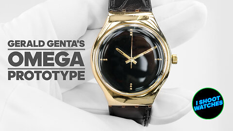 How a 1960s Gérald Genta Prototype for Omega Became the Reference for the Iconic Swatch Design