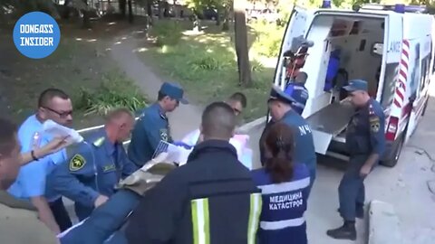 RPD - Trois pompiers par des tirs de l'armée ukrainienne à Troudovski - 11/09/2019