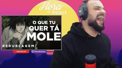 (REACT) Death Note da Bagaceira (Paródia Redublagem) - @Pabollo