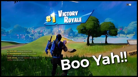 Fortnite / Two Victories in 40 mins! Gold Crown Achievement PS5Share