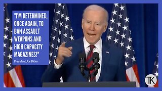 Biden Calls for Gun Ban. Again.