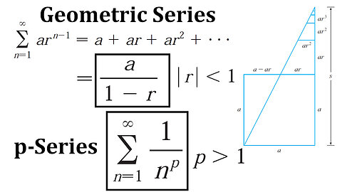 Review Question 3: Geometric Series and p-Series