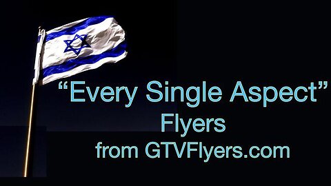 Every Single Aspect Flyers from Goyim TV