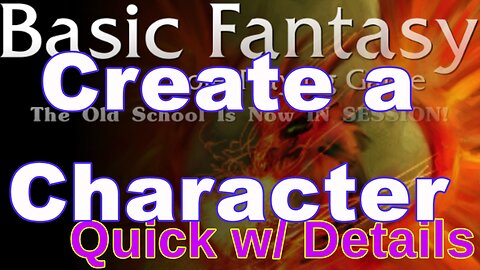 BFRPG Character Creation: Fast & Easy How-To Guide | Basic Fantasy RPG