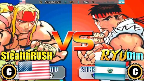 Street Fighter III 2nd Impact: Giant Attack (StealthRUSH Vs. Dtm) [U.S.A. Vs. El Salvador]