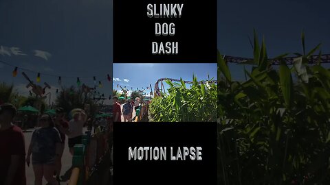 Slinky Dog Dash Motion Time Lapse Osmo Pocket 3