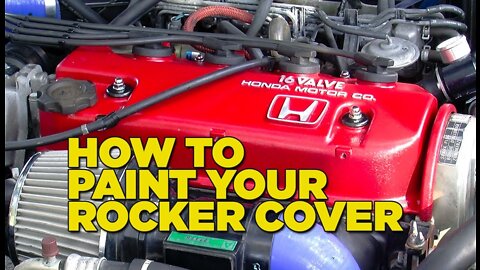 Mighty Car Mods - How To Paint Your Rocker Cover