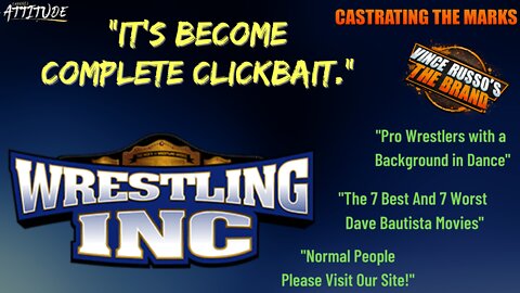 Vince Russo & Jeff Lane on Wrestling Inc Changes