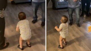 Baby Busts Out Some Hilariously Epic Dance Moves
