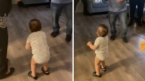 Baby Busts Out Some Hilariously Epic Dance Moves