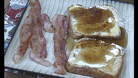 Cinnamon Sugar French Toast & Hickory Smoked Bacon