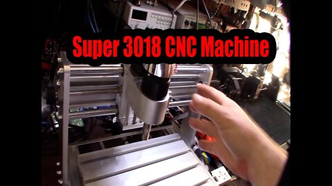 MYSWEETY CNC 3018 Pro Ultra Rigid All Aluminum 200W GRBL spindle GRBL yofuly build review