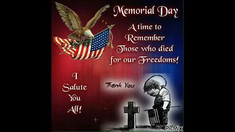 Have a Safe & Happy Memorial Day everyone!