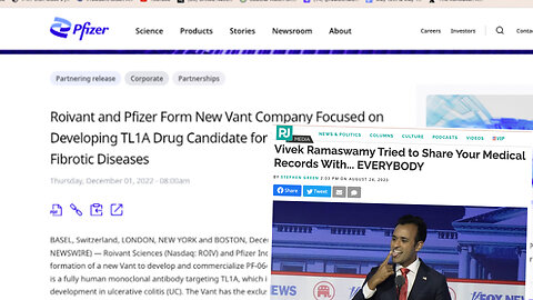 Vivek Ramaswamy | Who Is Vivek Ramaswamy? 16 Facts You Need to Know! Why Did Ramaswamy's Roivant & Pfizer Team Up to Unveil Priovant Therapeutics? Why Did Ramaswamy's Roivant List Subsidiary Companies In China As Recently As February 2022?