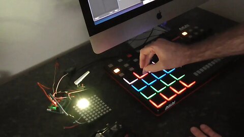 iomixer MIDI in, MIDI out
