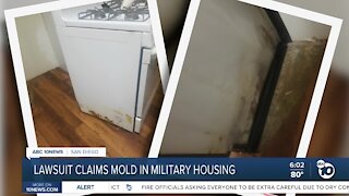 Lawsuit claims mold in military housing