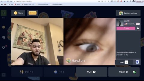 OBL NATION Ramy Videochatting with Minor and FREAKS OUT at her ( OB GLOBAL EXPOSED)