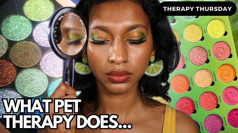 Pet Therapy Chat with Autumn Fall Makeup Tutorial | Terra Moons X Simply Posh Cosmetics