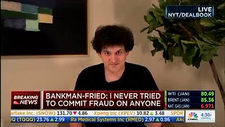 Sam Bankman-Fried Talks About FTX Scam Crypto Currency Democrat