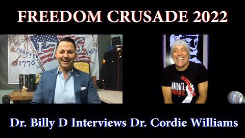Dr. Billy D Interviews Dr. Cordie Williams