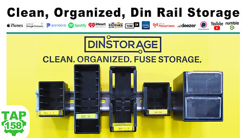 DinStorage: Clean, Organized Din Rail Storage