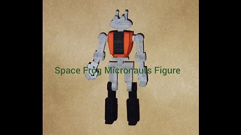 Custom Micronauts Space Frog 3.75-Inch Action Figure Nylon New