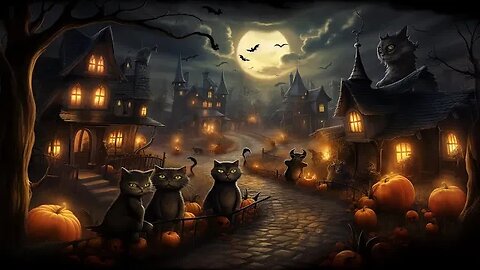 Spooky Halloween Music - Halloween Cats