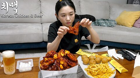 All Koreans like this 'Spicy Chicken'! ☆ The best late-night snacks Chicken & Beer