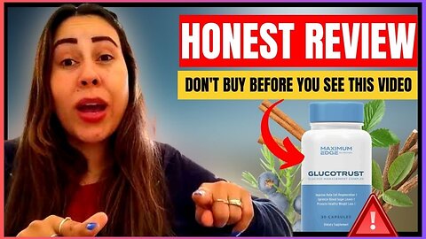 GLUCOTRUST ⚠️BEWARE⚠️ GLUCOTRUST REVIEW - GLUCOTRUST Blood Sugar - GLUCOTRUST Reviews
