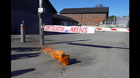 Støttemarkering for vår politiske fange Marius Rasmussen