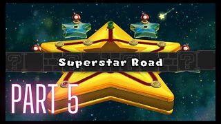 New Super Mario Bros. U Deluxe - Superstar Road Journey Part 5 - Gimme Star Coins