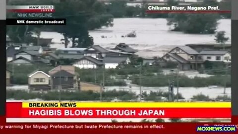 HAGIBIS BRINGS RECORD RAINFALL TO JAPAN