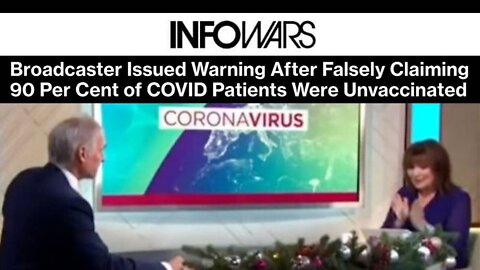 Broadcaster Issued Warning After Falsely Claiming 90 Per Cent of COVID Patients Were Unvaccinated
