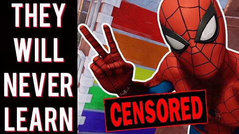 Woke media REFUSES to cover Spider-Man 2 LBGT censorship! Sony caved to Saudi Arabia & removed it!?