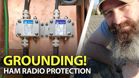 HAM Radio Grounding Prevents Lightning Strikes!